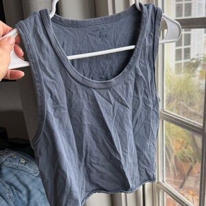 Brandy Melville Smokey blue Tank Top